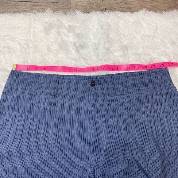 Callaway Mens Shorts Active Waist Performance Blue Golf Pegs Size 36 Stretch - Picture 5 of 10
